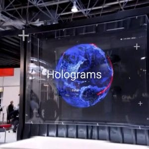 Interaktive Hologramme