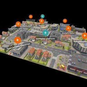 Siemens Healthineers - Digital -Health City - Web 3D Experience