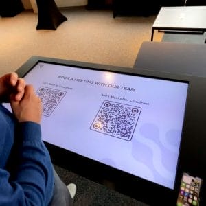 Webpros, simply interactive, touch PC, trade fair,